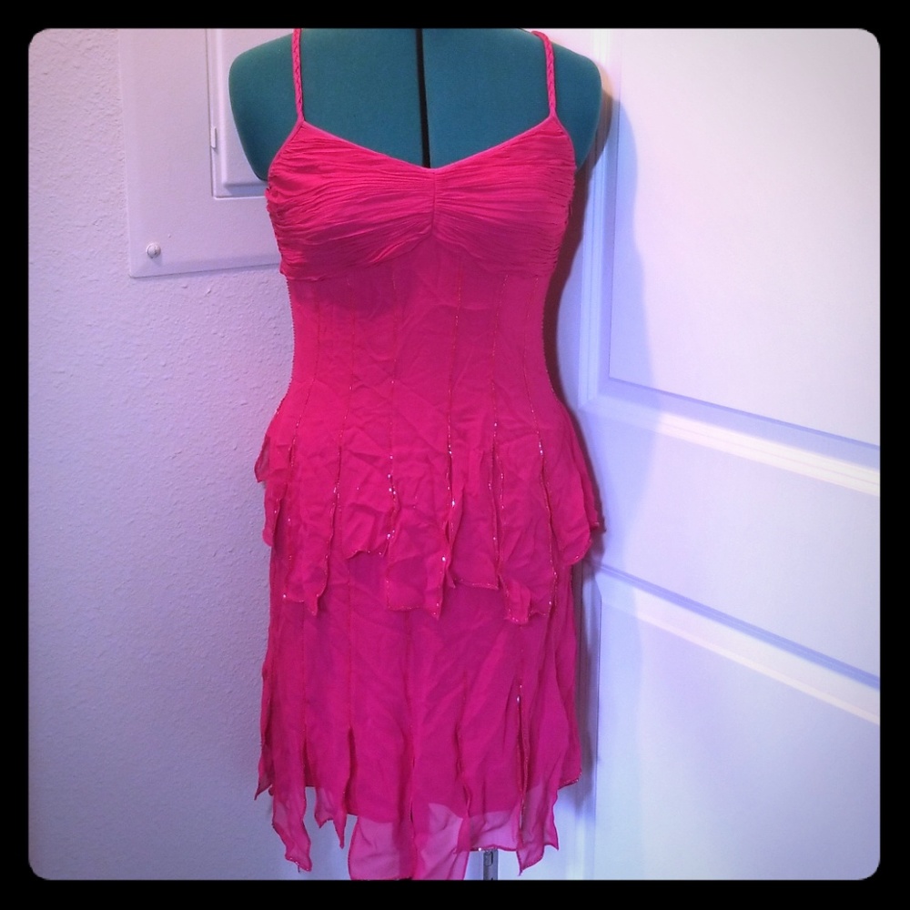 Fuchsia Sue Wong dress